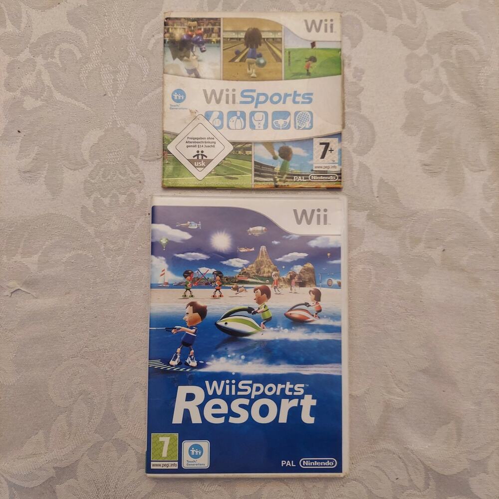 Wii Sports & Wii Sports Resort
(PAL Europe Region Locked
Version)